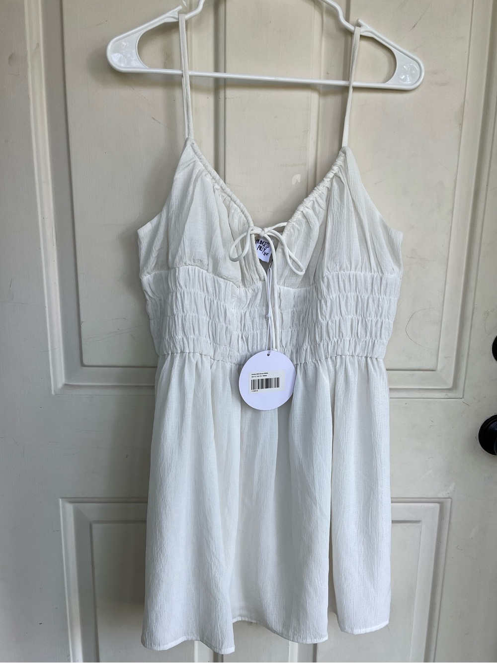 Princess Polly White Boho Mini Dress Size 12